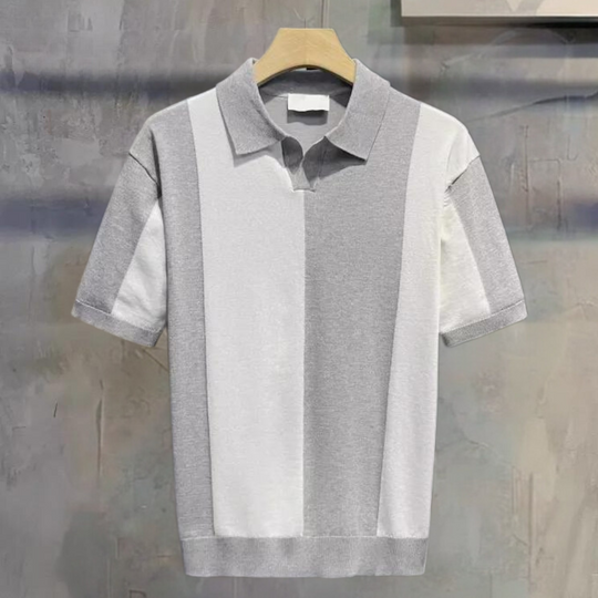 Klassiek gebreide polo voor de moderne man - Andrei
