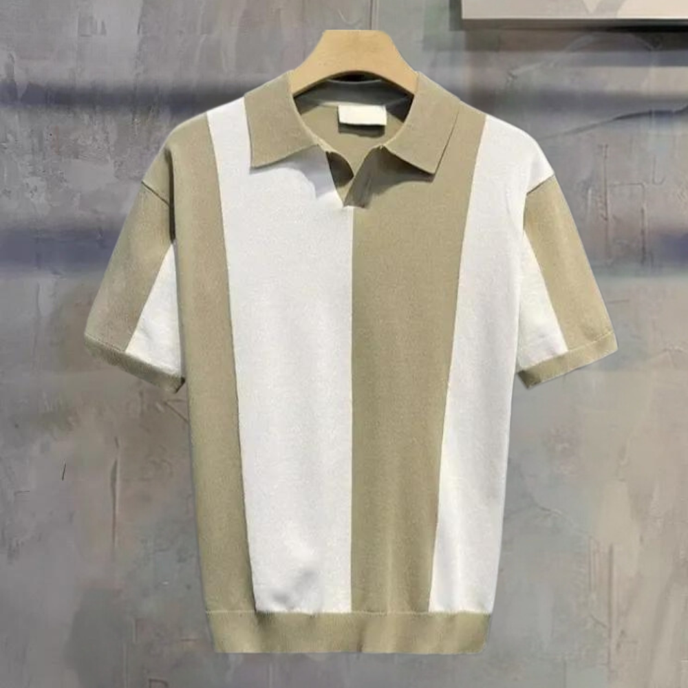 Klassiek gebreide polo voor de moderne man - Andrei