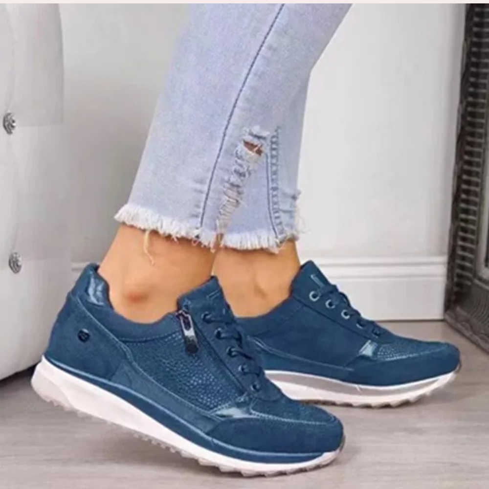 Variant image for Dames Sneakers met Rits Stijlvol en Comfortabel - Rodica-17