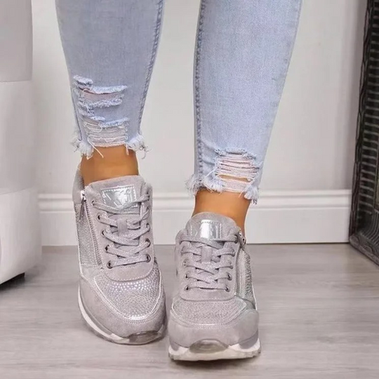 Variant image for Dames Sneakers met Rits Stijlvol en Comfortabel - Rodica-25