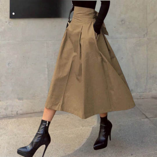 Chique rok met hoge taille voor dames - Gabriella