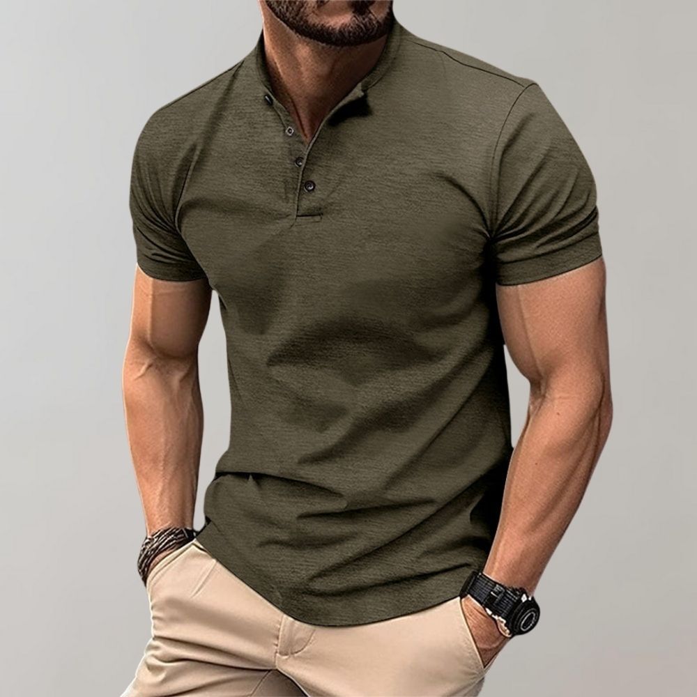 Variant image for Heren Polo Shirt Tijdloze Elegantie Katoen - Carson-1