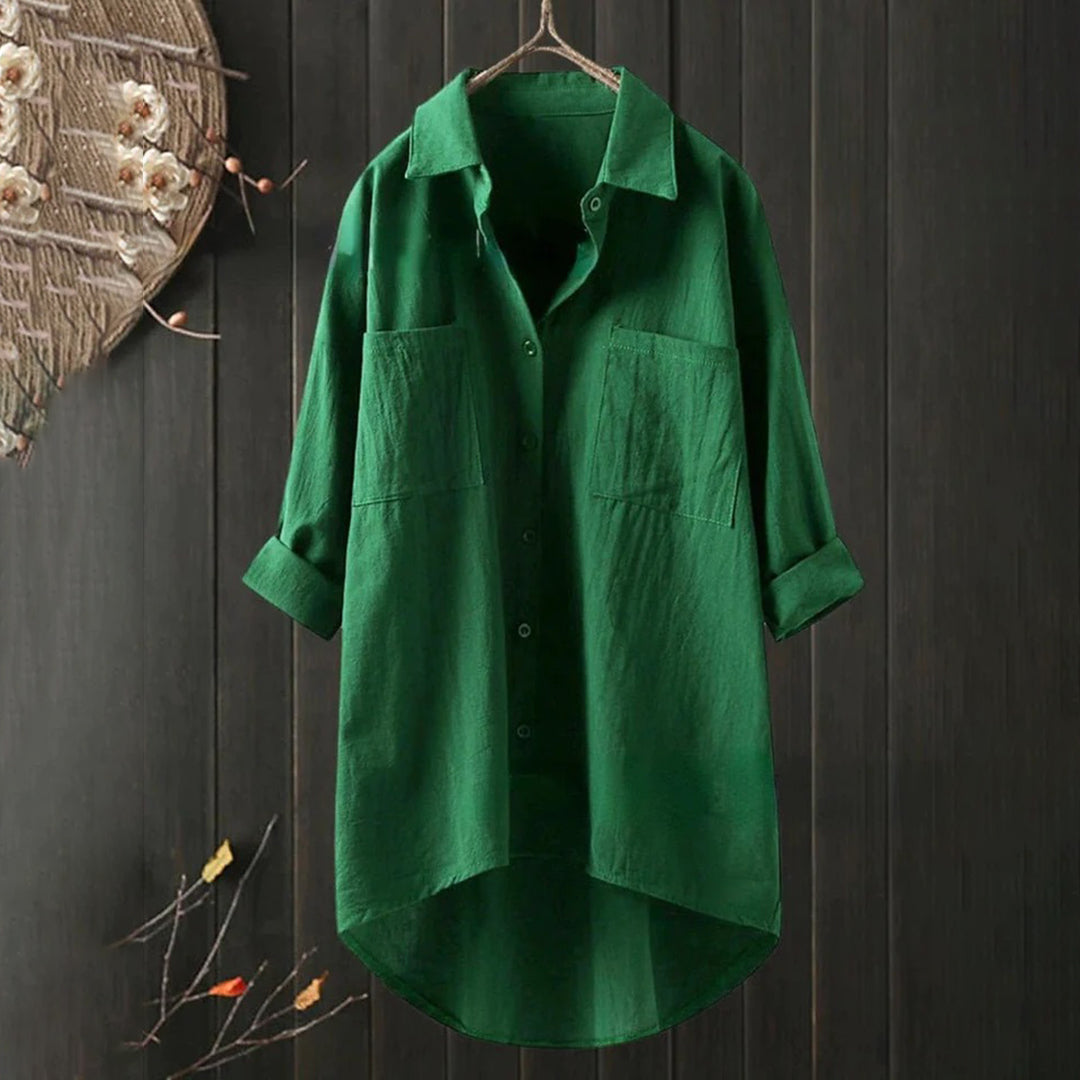 Daphne - Stijlvolle Blouse met Lange Mouwen