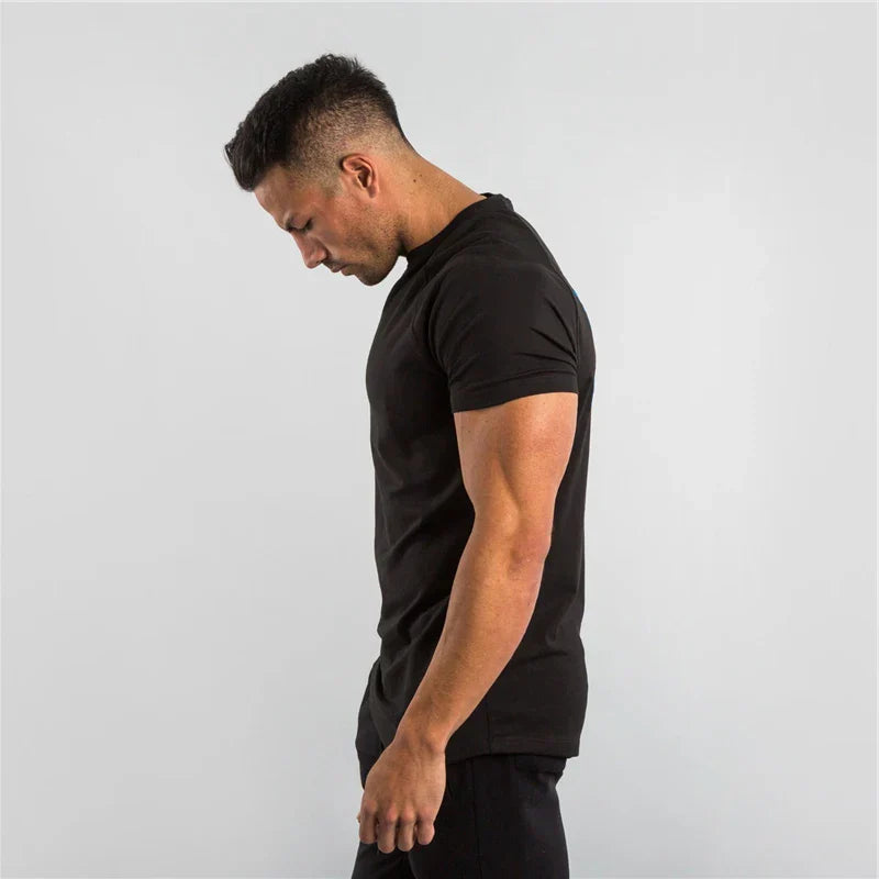 Variant image for Heren T-Shirt Luxe Verfijnde Pasvorm Ademend Katoen - Floris-21