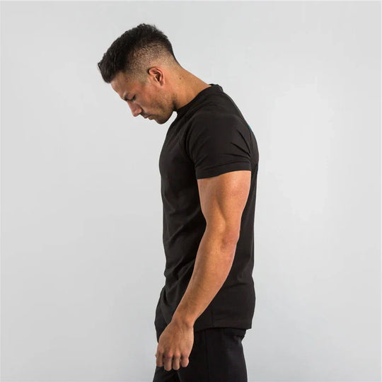 Variant image for Heren T-Shirt Luxe Verfijnde Pasvorm Ademend Katoen - Floris-21