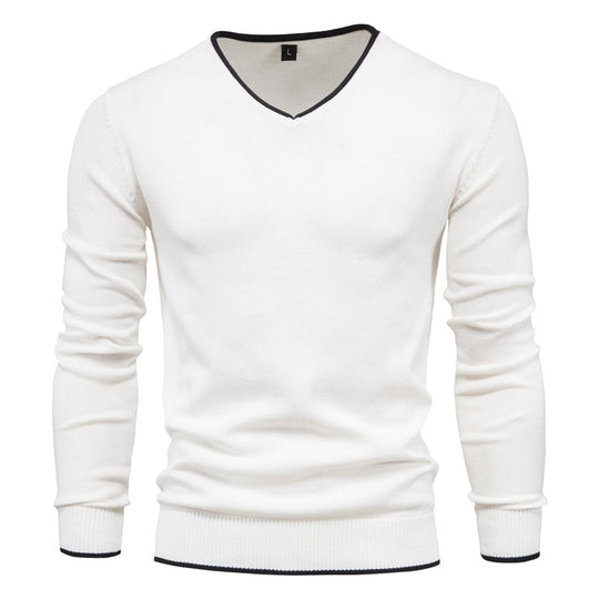Soren - Heren Slim-Fit Sweater met V-hals