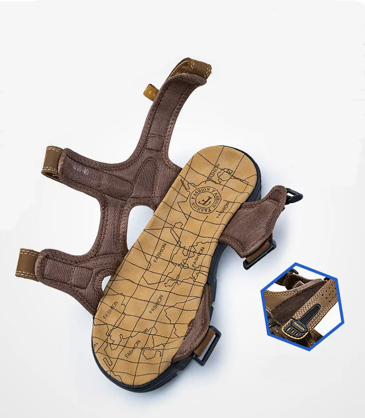 Heren Sandalen Orthopedisch Comfortabel Met Ondersteuning - Hudson-6