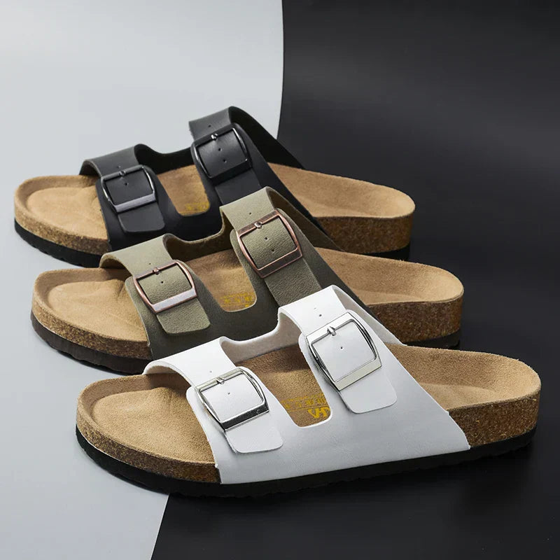 Heren Sandalen Ergonomische Zool en Verstelbare Riemen - Lars-3