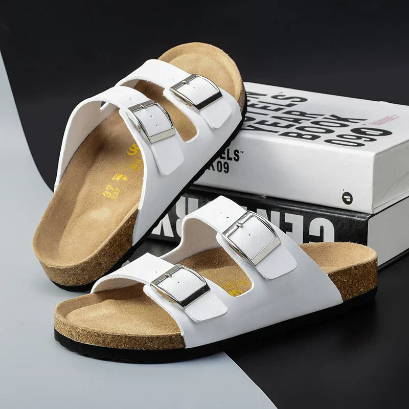 Heren Sandalen Ergonomische Zool en Verstelbare Riemen - Lars-5