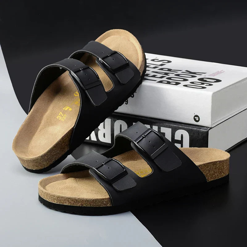 Heren Sandalen Ergonomische Zool en Verstelbare Riemen - Lars-4