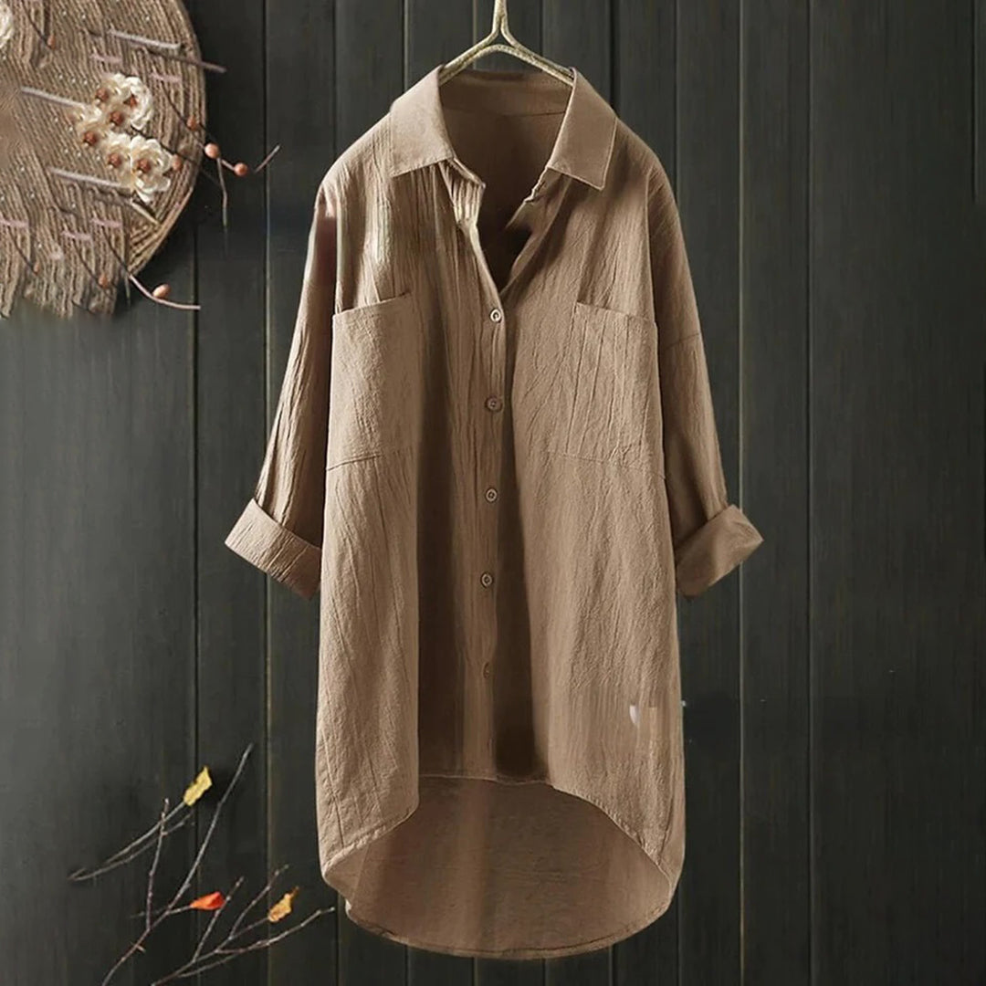Daphne - Stijlvolle Blouse met Lange Mouwen