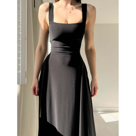 Variant image for Dames A-lijn Jurk Stijlvolle Vierkante Halslijn Voor Zomerfeest - Lisa-17