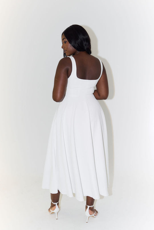 Bonnie | Elegante midi -jurk 6