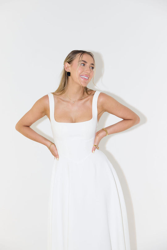 Bonnie | Elegante midi -jurk 3