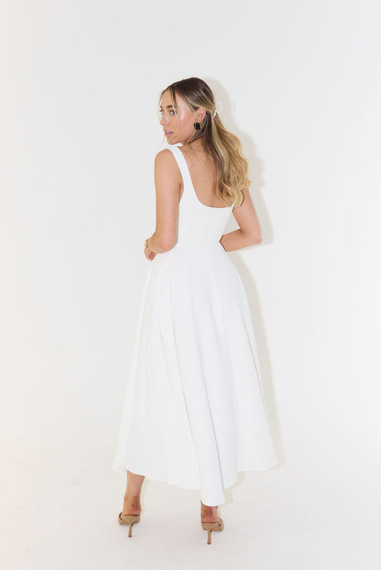 Bonnie | Elegante midi -jurk 5