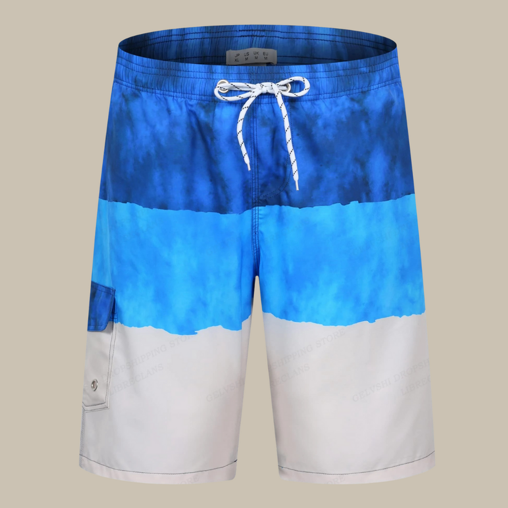 Heren Shorts Sneldrogend Gestreept Ontwerp - Max-2