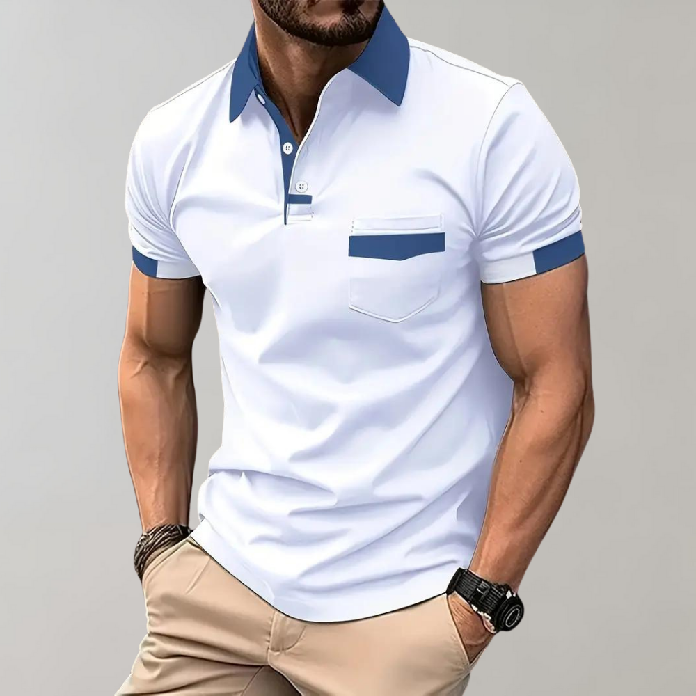 Variant image for Heren Poloshirt Ademend Comfortabel Design - Raf-31