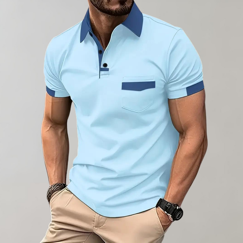 Variant image for Heren Poloshirt Ademend Comfortabel Design - Raf-13