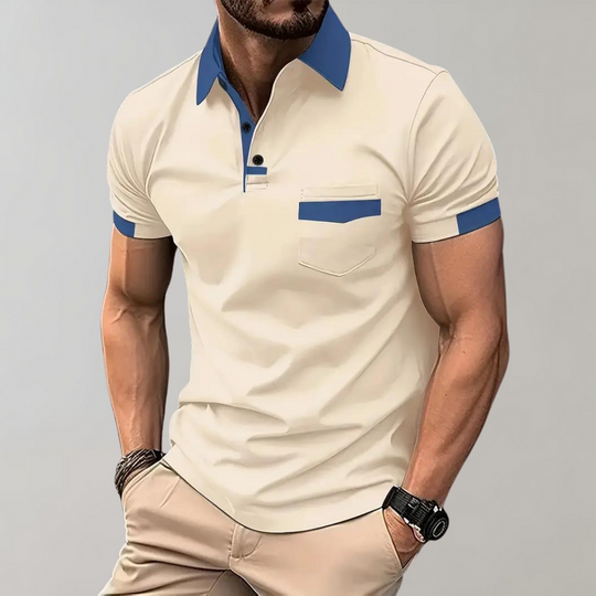 Variant image for Heren Poloshirt Ademend Comfortabel Design - Raf-7