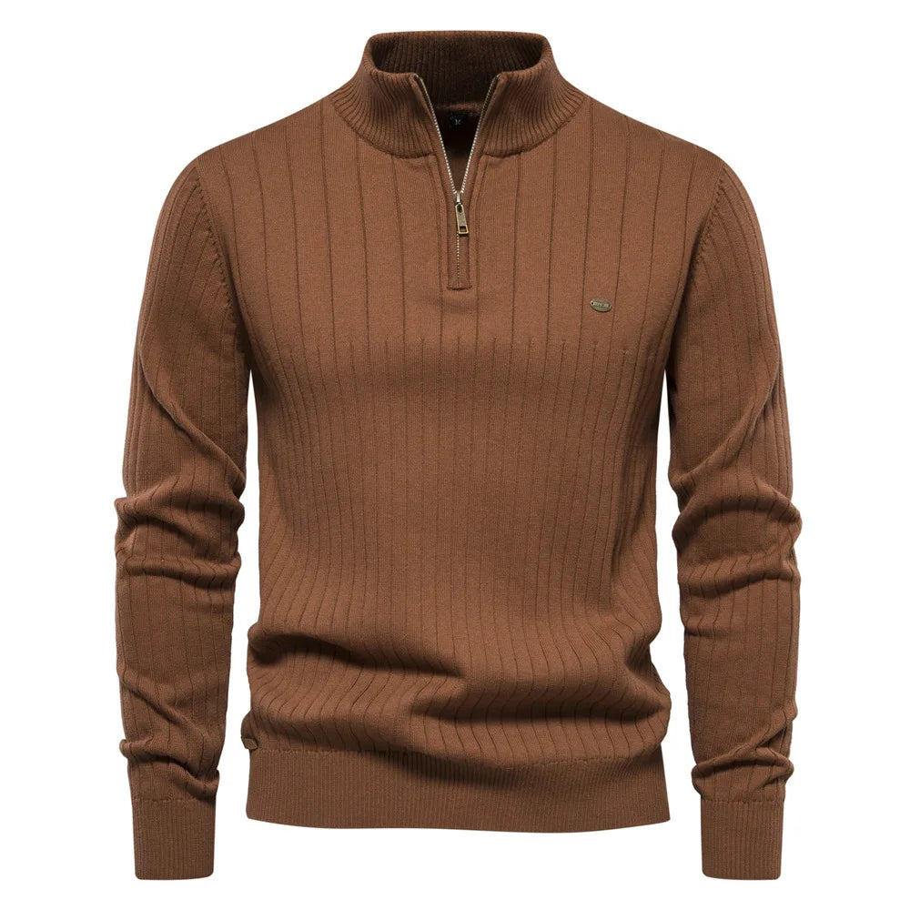 Ashton - Heren sweatshirt met rits