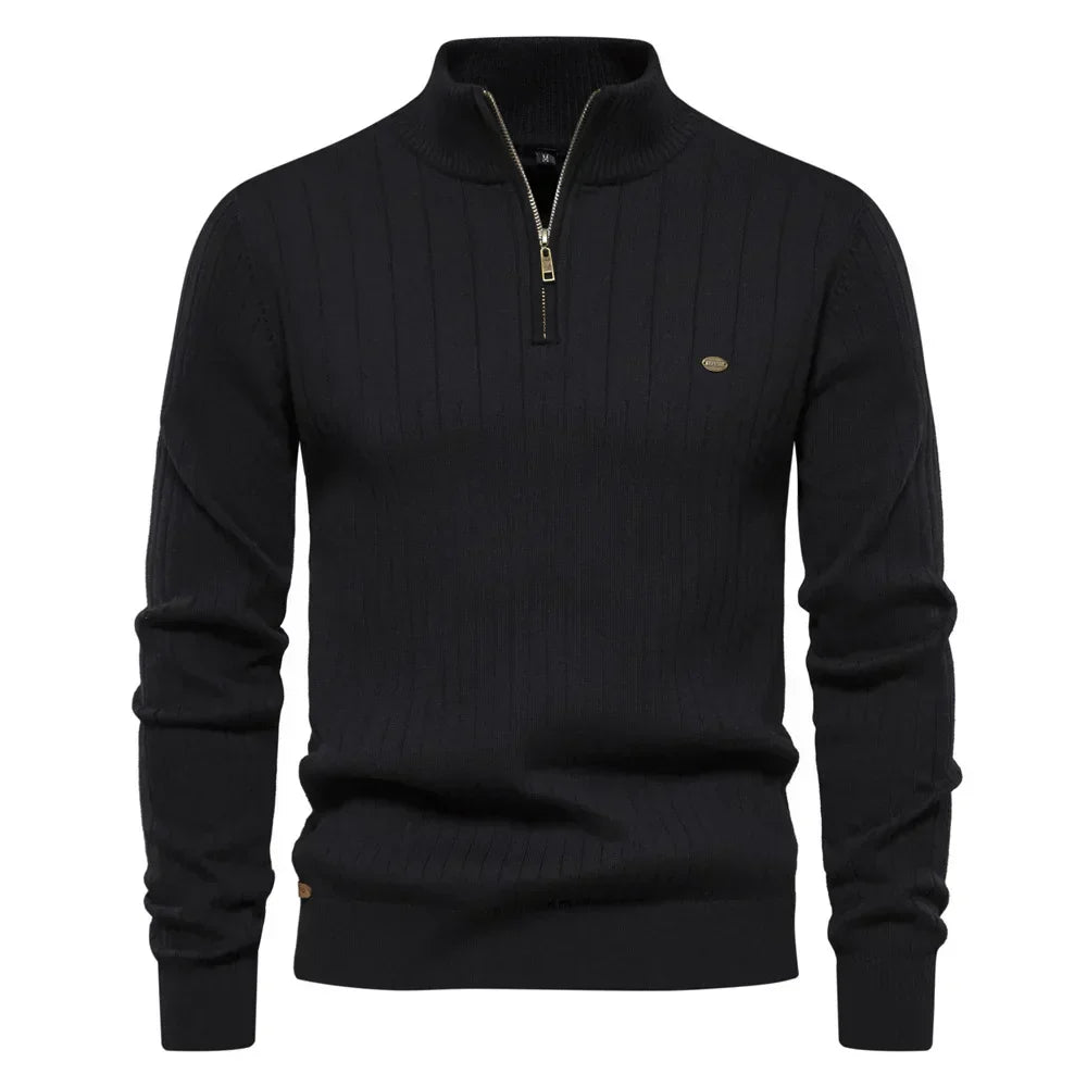 Ashton - Heren sweatshirt met rits