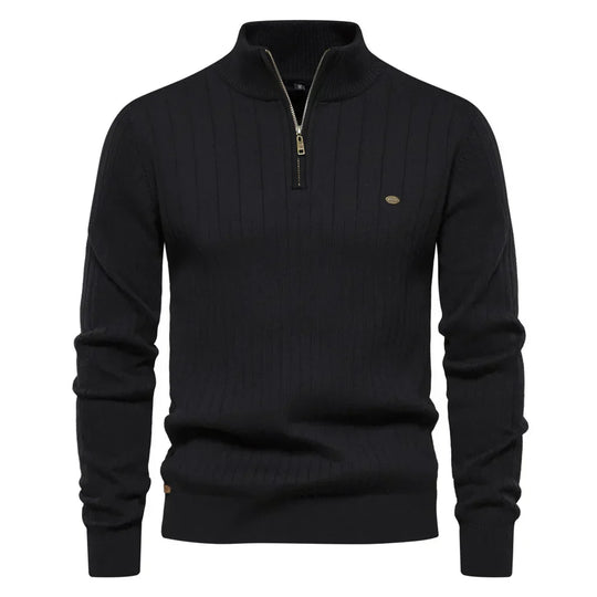 Ashton - Heren sweatshirt met rits