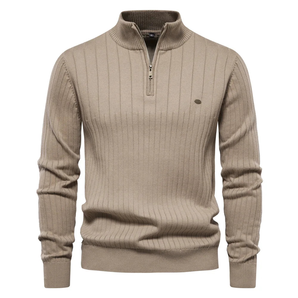Ashton - Heren sweatshirt met rits