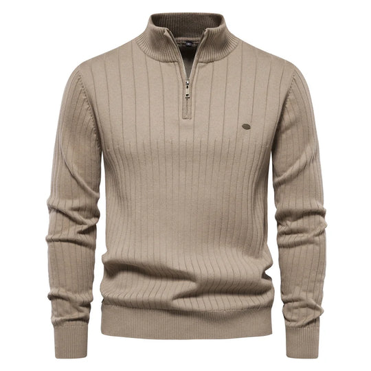 Ashton - Heren sweatshirt met rits