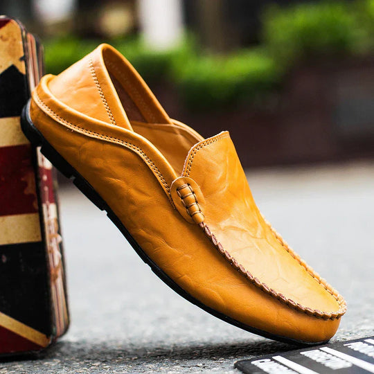 Variant image for Heren Loafers Zwart van Echt Leer met Comfortabele Pasvorm - Sunny-11