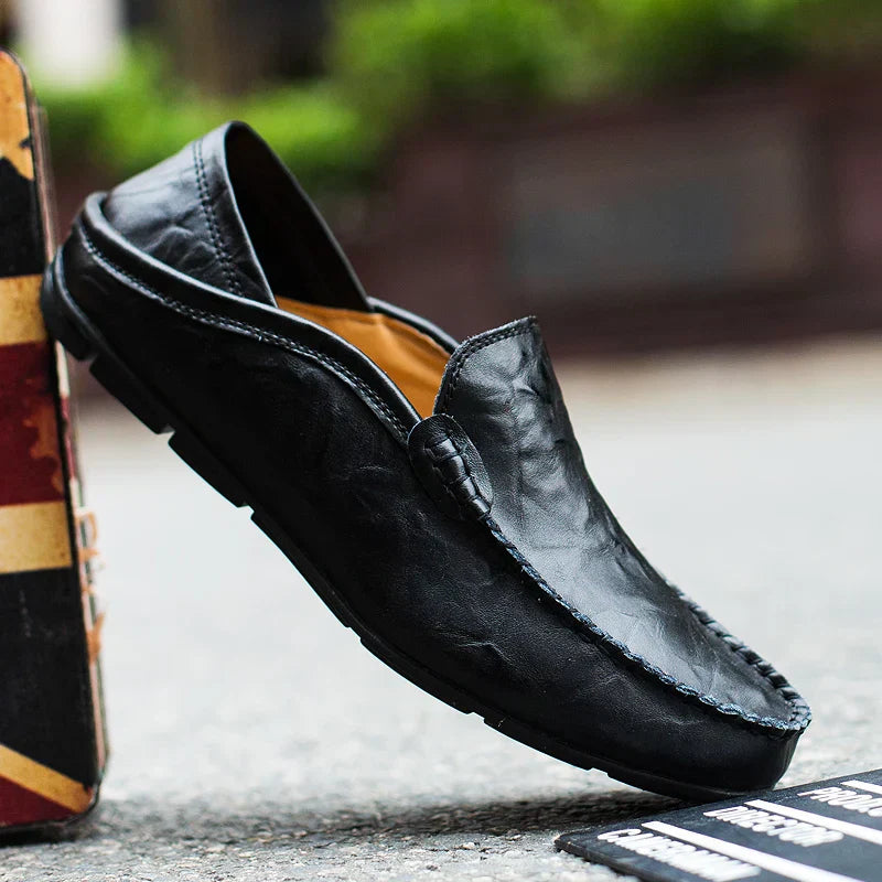 Variant image for Heren Loafers Zwart van Echt Leer met Comfortabele Pasvorm - Sunny-14