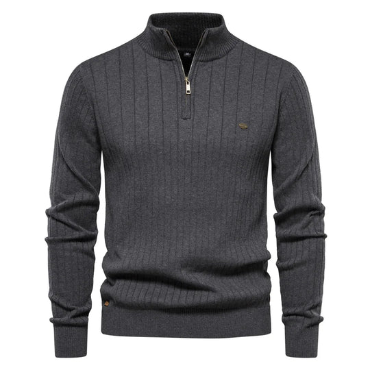 Ashton - Heren sweatshirt met rits