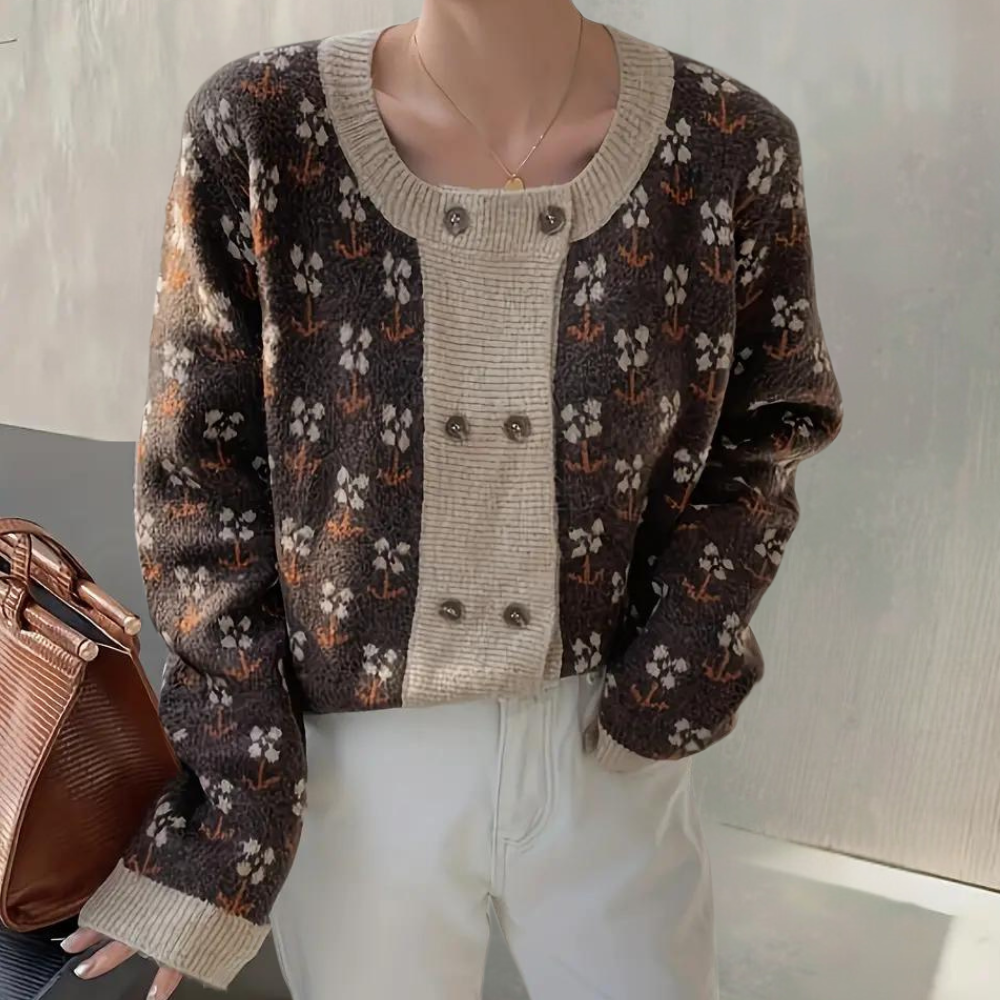 Dorothy - Elegant gebloemd damesvest