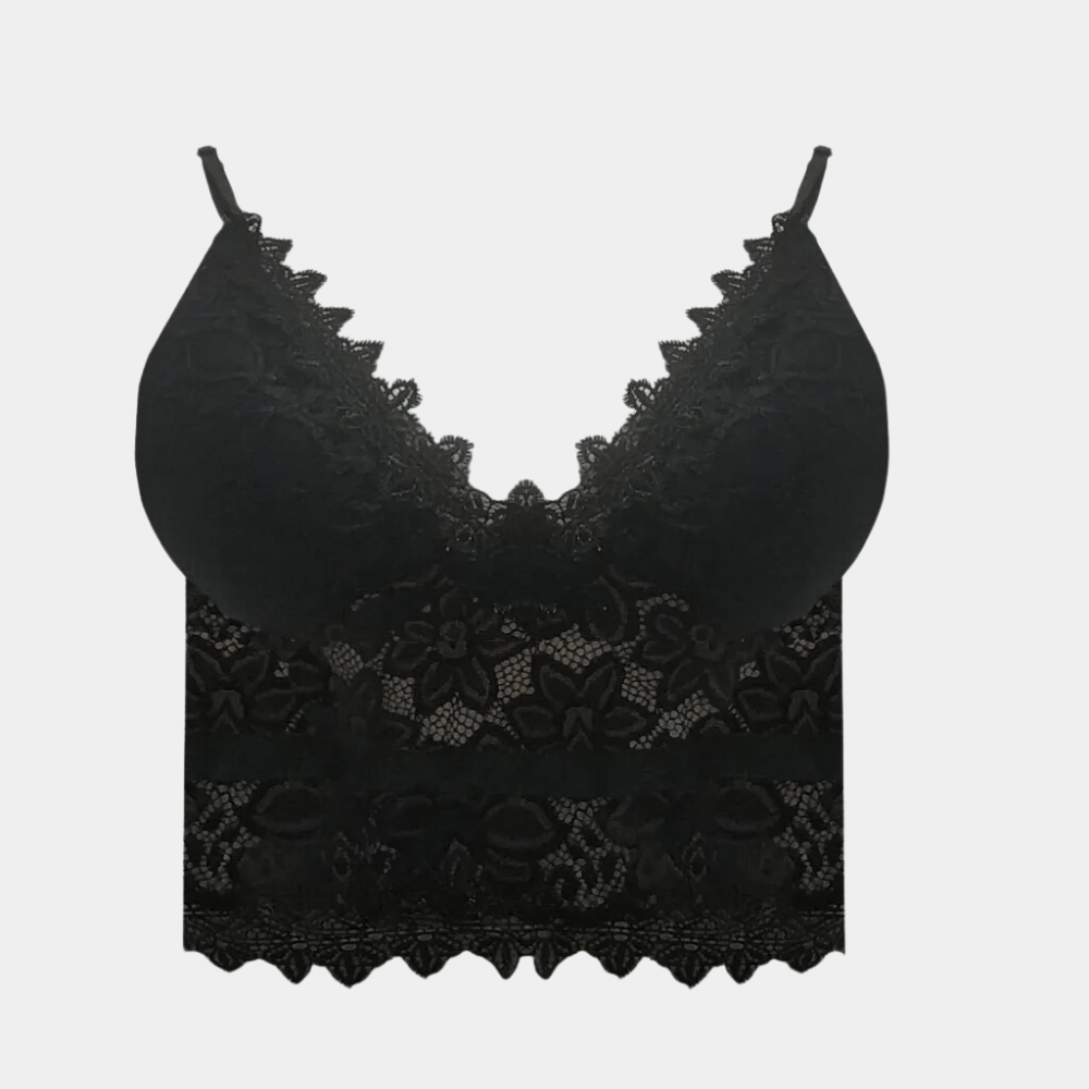 Dames Blouse Met Gebloemd Kanten Ontwerp - Sophie-6