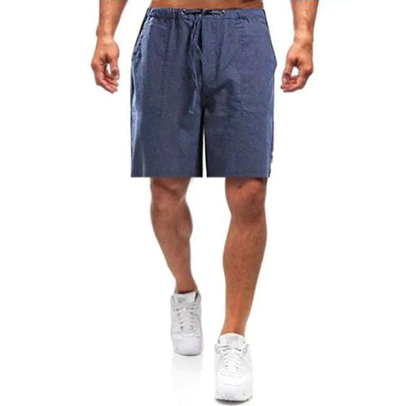 Heren Korte Broek Ademend Comfortabel Linnen - Max-3