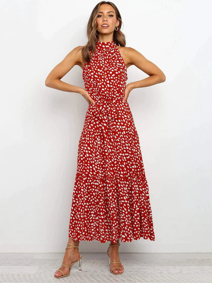 Variant image for Dames Zomerjurk met Stippenprint Comfortabele Pasvorm - Emma-29