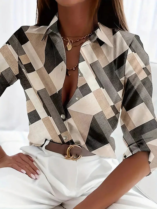 Variant image for Dames Blouse Elegante Casual Stijl - Lisa-9
