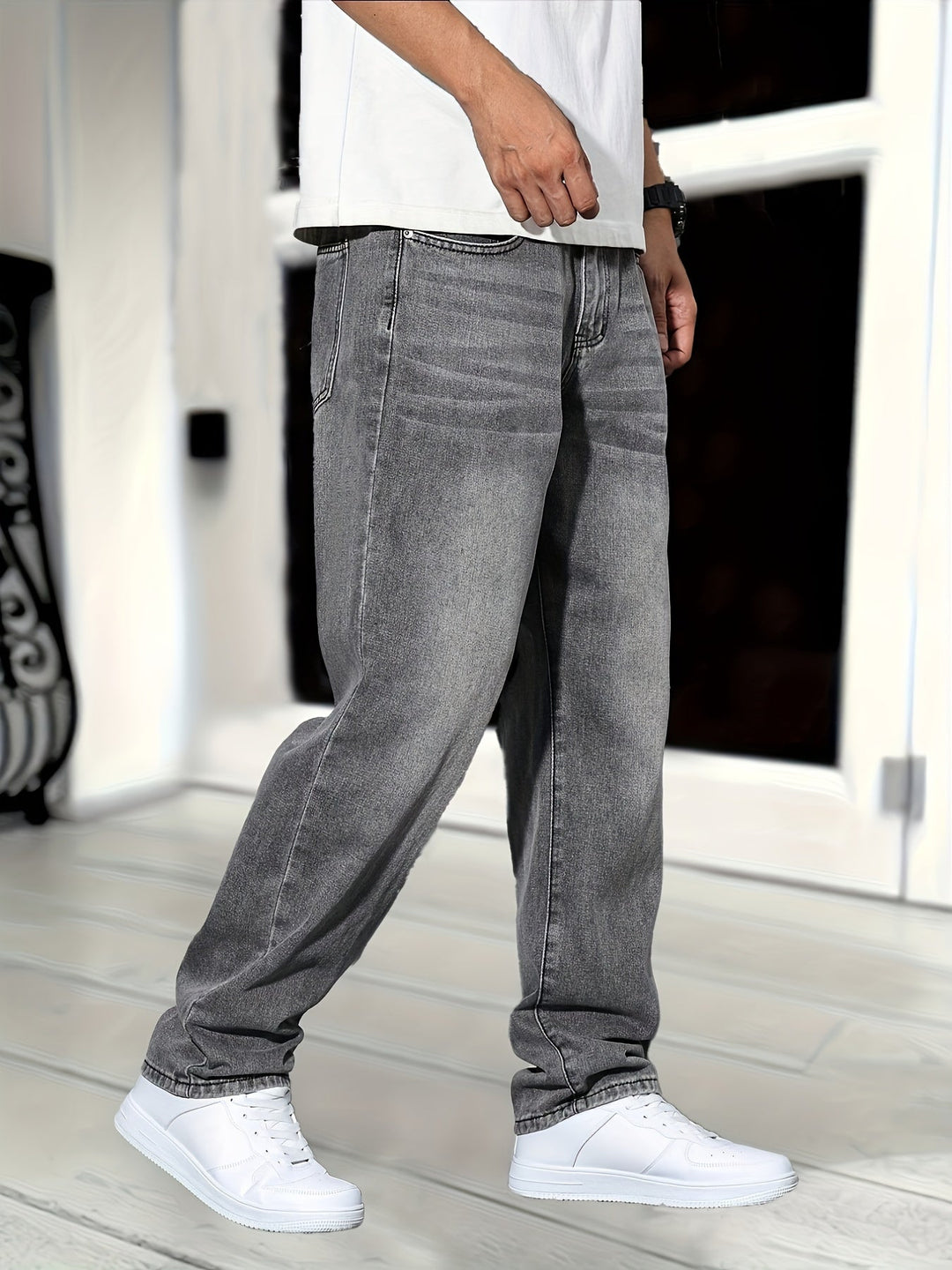 Niels - Tijdsverloop Straight Fit Jeans