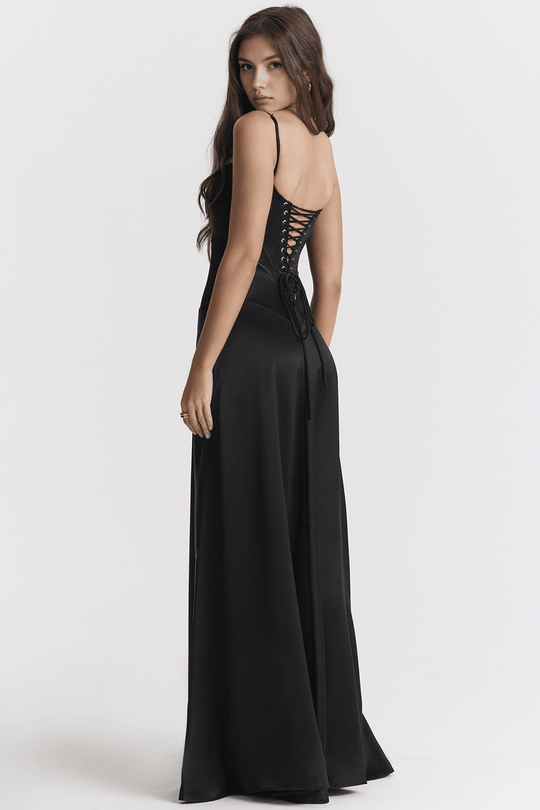 Dames Bustier Jurk Elegante Verstelbare Taille - Marielle-3