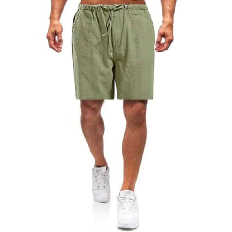 Heren Korte Broek Ademend Comfortabel Linnen - Max-5