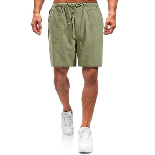 Heren Korte Broek Ademend Comfortabel Linnen - Max-5