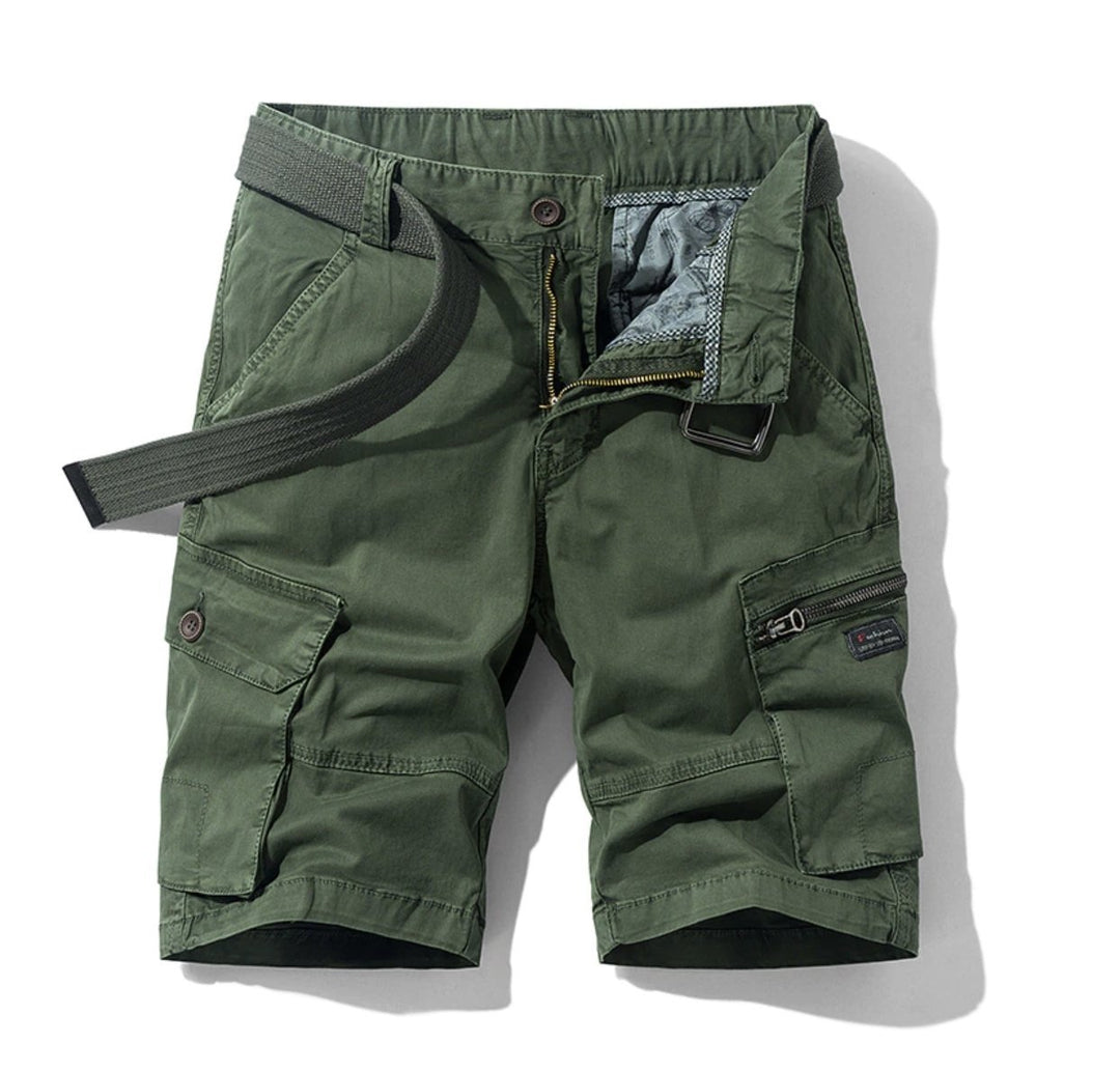 Heren Cargo Shorts Comfortabele Pasvorm Met Ruime Zakken - Eike-4