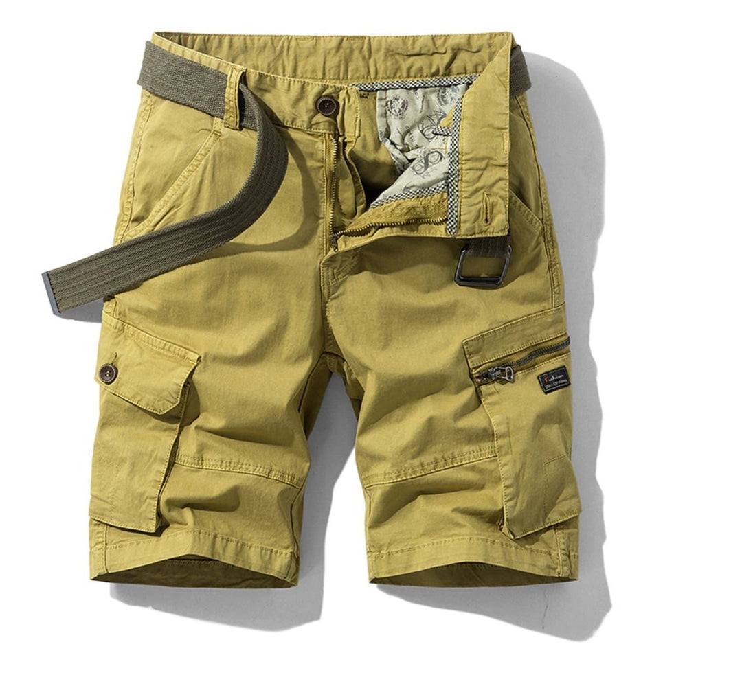 Heren Cargo Shorts Comfortabele Pasvorm Met Ruime Zakken - Eike-3