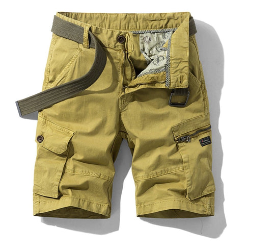 Heren Cargo Shorts Comfortabele Pasvorm Met Ruime Zakken - Eike-3