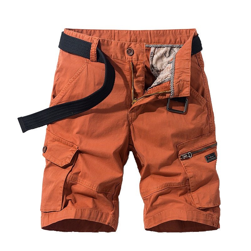 Heren Cargo Shorts Comfortabele Pasvorm Met Ruime Zakken - Eike-2