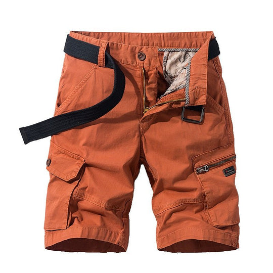 Heren Cargo Shorts Comfortabele Pasvorm Met Ruime Zakken - Eike-2