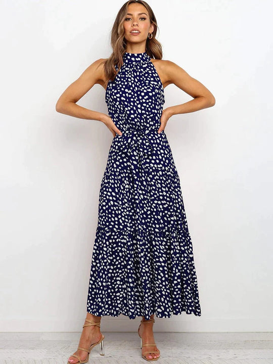 Variant image for Dames Zomerjurk met Stippenprint Comfortabele Pasvorm - Emma-17